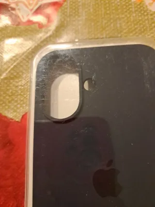 Funda iPhone 16 Silicona Azul Marino