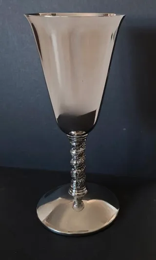 ANTIGUA COPA VISIUC CHAPADA EN PLATA