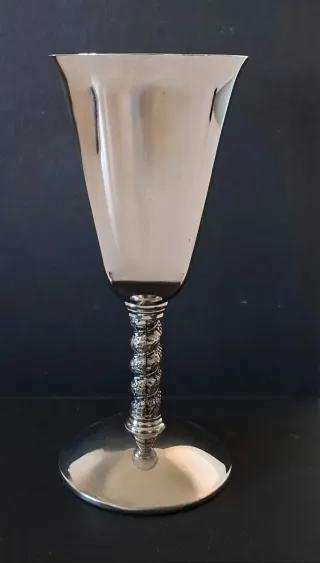 ANTIGUA COPA VISIUC CHAPADA EN PLATA