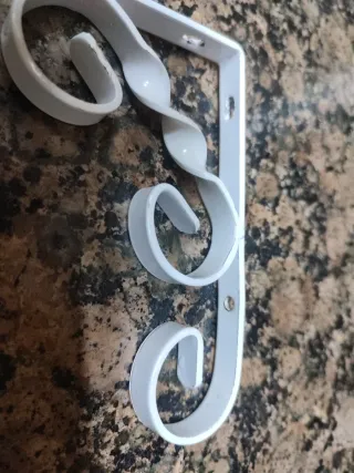 Escuadra decorativa blanca 23 X 23cm 13 escuadras