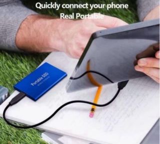 Disco Duro Externo Portátil SSD 4TB