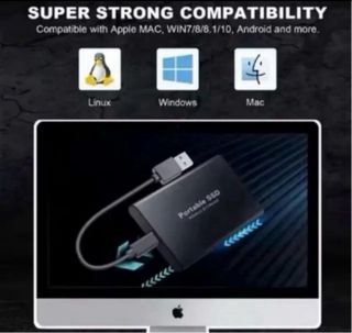 Disco Duro Externo Portátil SSD 4TB