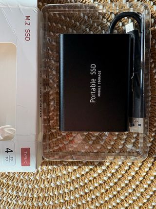 Disco Duro Externo Portátil SSD 4TB