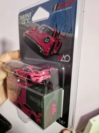 LEER Mini GT Porsche 911 GT3 R #77 AO Racing