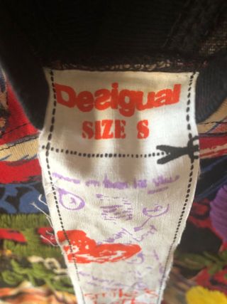 Camiseta Desigual Talla S Multicolor