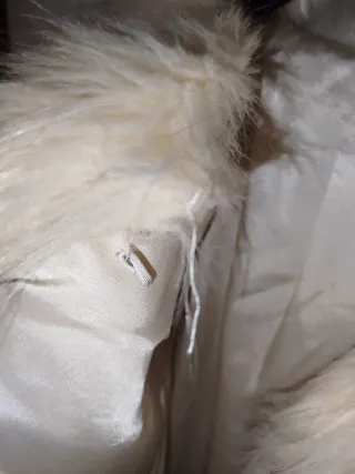 Cappotto pelliccia 100% sintetica ecologica tag S