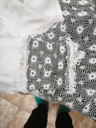 Alba forrada con encaje