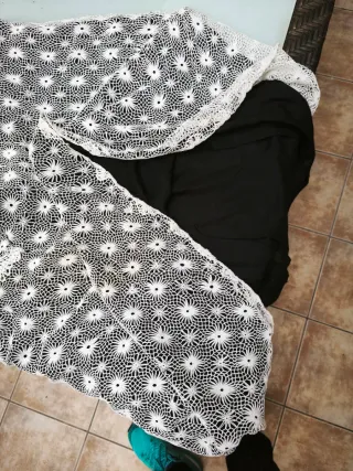 Alba forrada con encaje