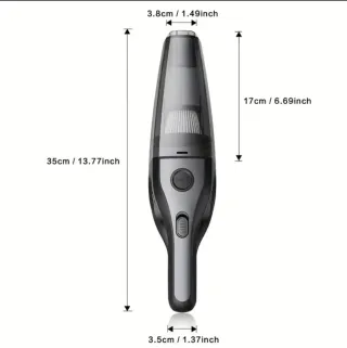 Aspirador de mano recargable