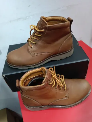 Botines ECCO piel marrones talla 40