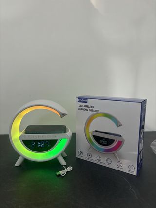 Cassa Bluetooth LED G-Shape Caricatore Wireless