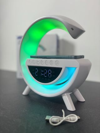 Cassa Bluetooth LED G-Shape Caricatore Wireless