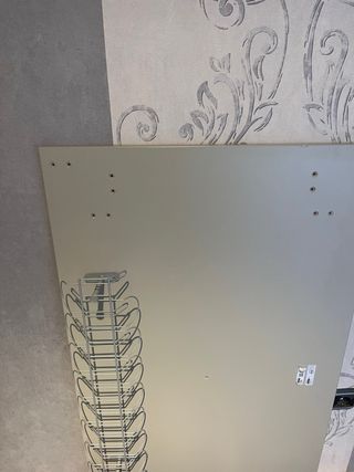 Escritorio Trotten IKEA Blanco y Gris