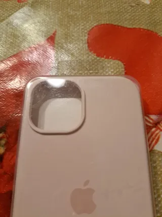 Funda iPhone 15 Rosa Pastel Silicona Apple