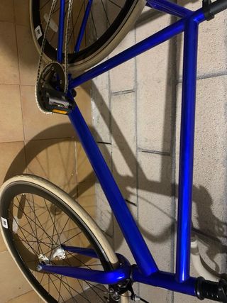Bicicleta Fixie BH Azul