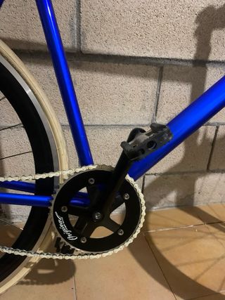 Bicicleta Fixie BH Azul