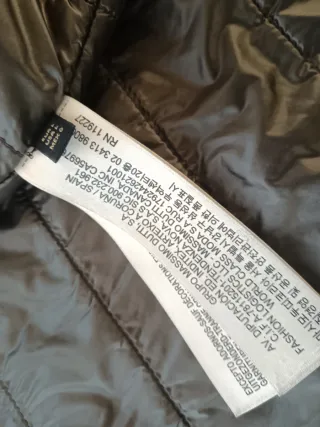 Parka Massimo Dutti Talla L