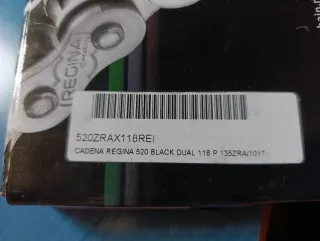 Cadena Regina 520 Black Dual 118