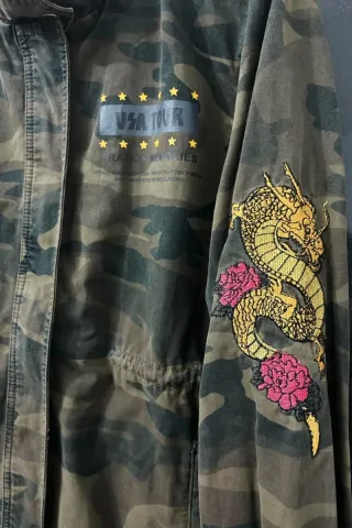 Chaqueta estilo militar leftie woman Talla L