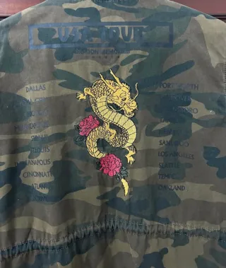 Chaqueta estilo militar leftie woman Talla L