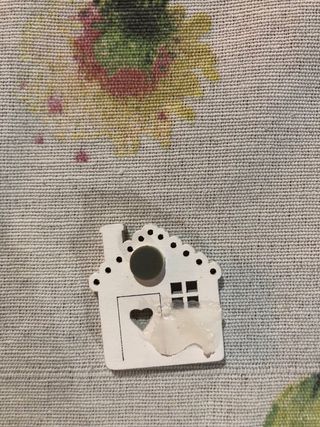 Decorazione casa in legno con nome Giorgia