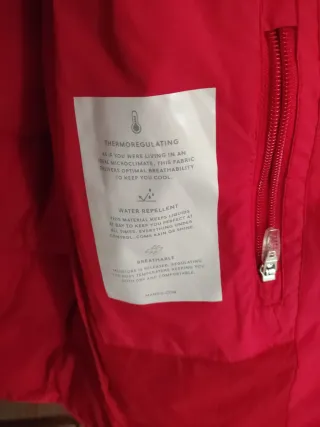 Anorak Mango Rojo