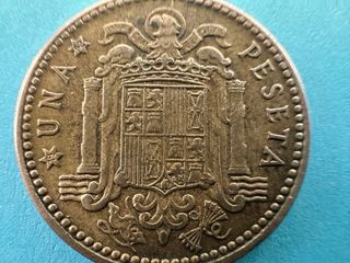 5 Monedas 1 Peseta Franco 1953 estrella 62