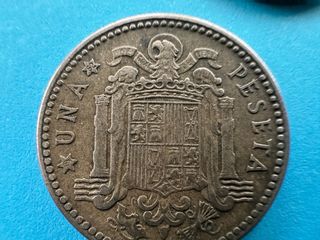 5 Monedas 1 Peseta Franco 1953 estrella 62