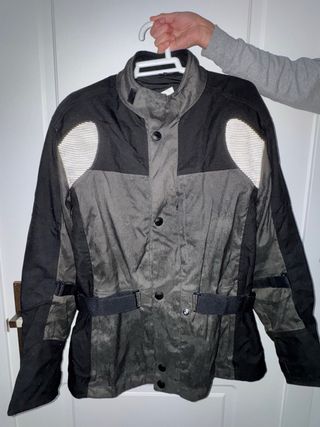 Chaqueta Moto BMW Tourance Negra/Gris