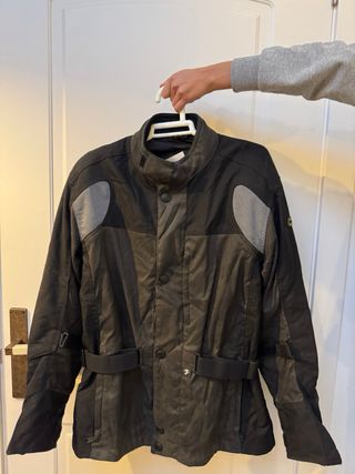 Chaqueta Moto BMW Tourance Negra/Gris