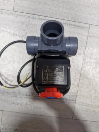 Válvula 3 vías piscina 230V