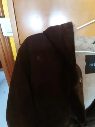 Trenka de piel HI-BUXTER marrón