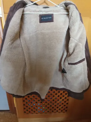 Trenka de piel HI-BUXTER marrón