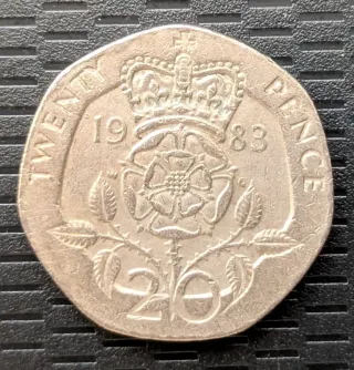Moneda 20 Pence 1983