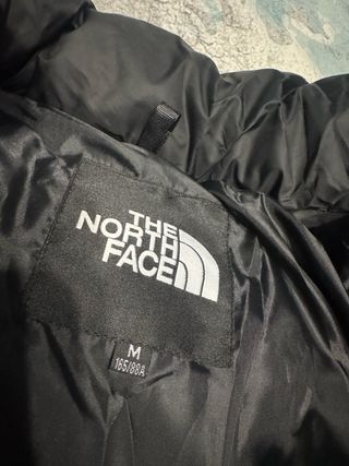 Abrigo The North Face Negro sin Capucha