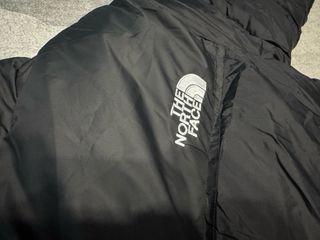 Abrigo The North Face Negro sin Capucha