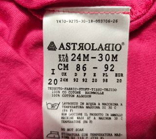 T-shirt e pantaloni bambina