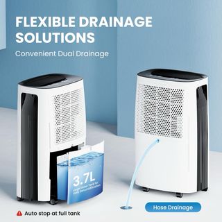 Deshumidificador Eléctrico 25L |50㎡|Depósito 3,7L