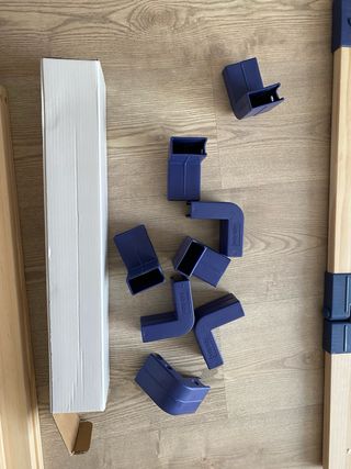 Parque infantil madera XXL 242x182cm