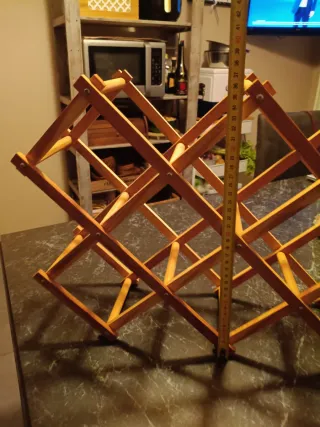 Portabottiglie vino in legno