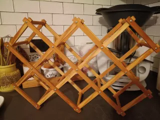 Portabottiglie vino in legno