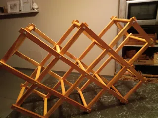 Portabottiglie vino in legno