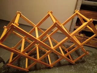 Portabottiglie vino in legno