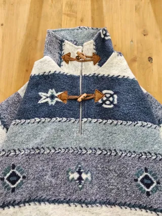 Maglione Vintage PLUSH Etnico/Nordico M L