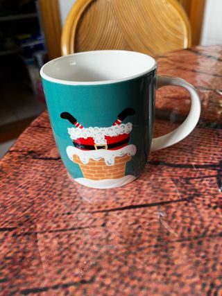 3 Tazze Felice Natale Ceramica