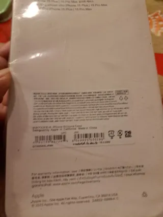 Funda iPhone 15 Pro Max Negra Nueva