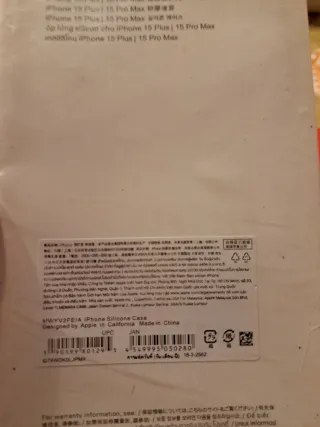 Funda iPhone 15 Pro Max Negra Nueva