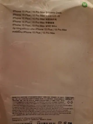 Funda iPhone 15 Pro Max Negra Nueva