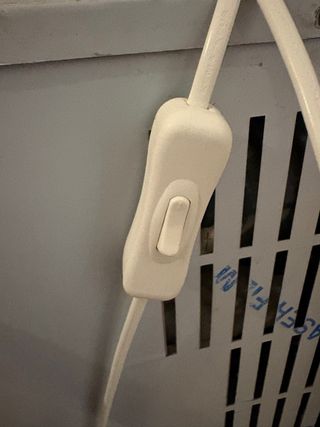 Coppia Lampade da Tavolo di plastica