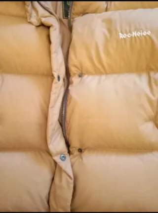 Cazadora de plumas natural